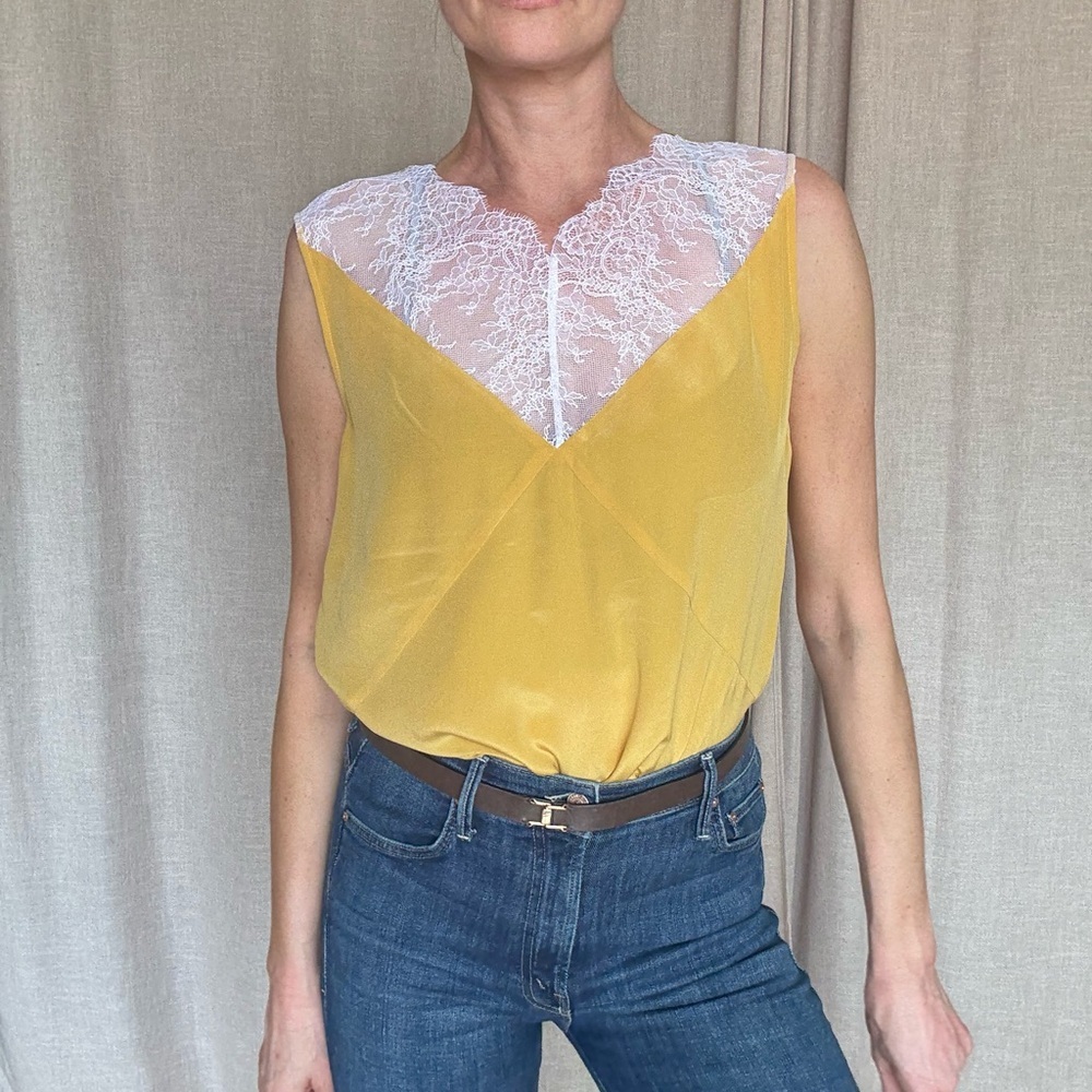 Escada silk top size S NEW